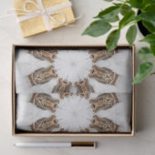 ヴィンテージカプチーノコーヒーパステルクリスマスNo 3 薄葉紙 (ギフト)