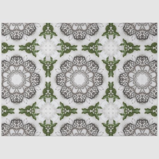 ヴィンテージカプチーノコーヒーパステルクリスマスNo 4 薄葉紙 (正面)