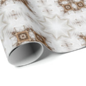 ヴィンテージカプチーノコーヒーパステルクリスマスNo 5 ラッピングペーパー (ロールコーナー)