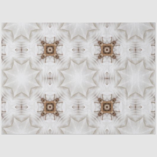 ヴィンテージカプチーノコーヒーパステルクリスマスNo 5 薄葉紙 (正面)