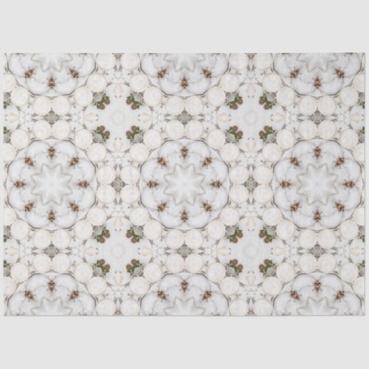 ヴィンテージカプチーノコーヒーパステルクリスマスNo 6 薄葉紙 (正面)