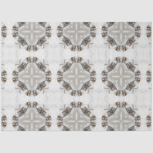 ヴィンテージカプチーノコーヒーパステルクリスマスNo 8 薄葉紙 (正面)