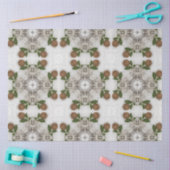 ヴィンテージカプチーノコーヒーパステルクリスマスNo 9 薄葉紙 (クラフト)