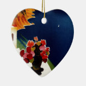 ヴィンテージカプリイタリアトラベル セラミックオーナメント (右)