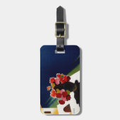 ヴィンテージカプリイタリアトラベル ラゲッジタグ (正面縦)