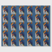 ヴィンテージカプリイタリア旅行ギフトラップ ラッピングペーパー (フラット)