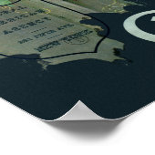 ヴィンテージカプリナポリイタリアトラベル ポスター (角)