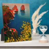 ヴィンテージカプリリゾラデルソレイタリア フォトプラーク (側面)