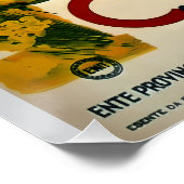 ヴィンテージカプリリゾラデルソレイタリア ポスター (コーナー)