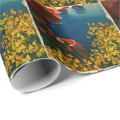 ヴィンテージカプリリゾラデルソレイタリア ラッピングペーパー (ロールコーナー)