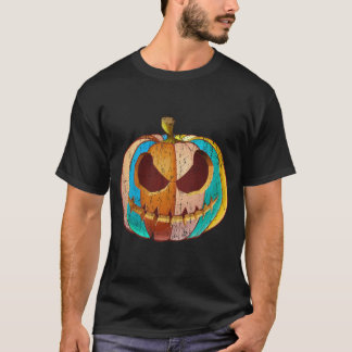 ヴィンテージカボチャおもしろいンハロウィーンレトロギフト Tシャツ