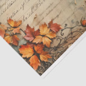 ヴィンテージカボチャとスクリプフランスのト 薄葉紙 (詳細)