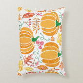 ヴィンテージカボチャイラストレーションセットを白地で分離 アクセントクッション (正面(垂直))