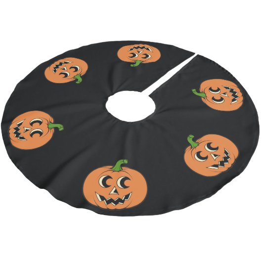 ヴィンテージカボチャブラシ仕上げポリエステルツリースカート ブラッシュドポリエステルツリースカート (アングル)