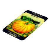 ヴィンテージカボチャ種子パケット – マグネット (左側)