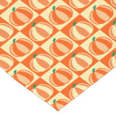 ヴィンテージカボプキンオレンジタータンチェック格子感謝祭 ショートテーブルランナー (コーナー)