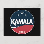 ヴィンテージカマラハリス2024大統領選挙 ポストカード (正面)