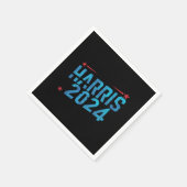 ヴィンテージカマラハリス2024 スタンダードカクテルナプキン (角)