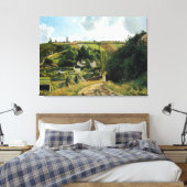 ヴィンテージカミーリピサロジャレヒルポントワーズ キャンバスプリント (インサイチュ (寝室))