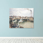 ヴィンテージカミーリピサロモーニングアン曇り日 キャンバスプリント (インサイチュ (ウッドフロア))