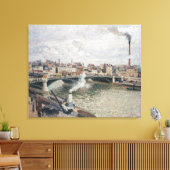 ヴィンテージカミーリピサロモーニングアン曇り日 キャンバスプリント (インサイチュ (リビング))