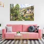 ヴィンテージカミーリピサローランドスケットアットポントワーズ キャンバスプリント (インサイチュ (リビング))