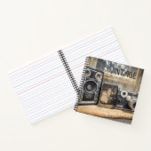 ヴィンテージカメラとヴィンテージプリント ノートブック (内部)