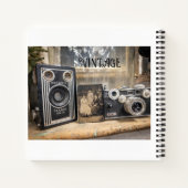 ヴィンテージカメラとヴィンテージプリント ノートブック (裏面)