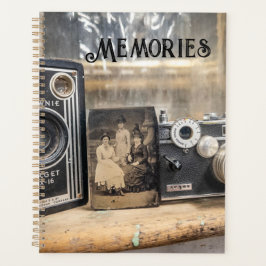 ヴィンテージカメラとヴィンテージプリント プランナー手帳