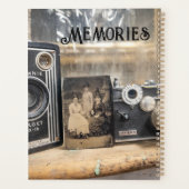 ヴィンテージカメラとヴィンテージプリント プランナー手帳 (裏面)