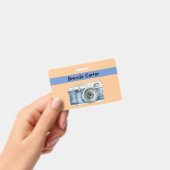 ヴィンテージカメラの名前 バッジ (手持ち)