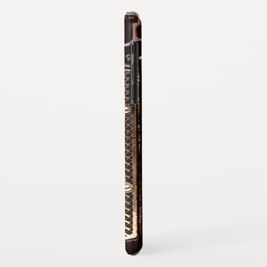 ヴィンテージカメラのrolicord art deco Case-Mate iPhoneケース (裏面/左)