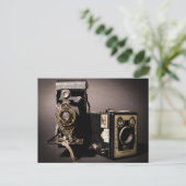 ヴィンテージカメラはがき ポストカード (スタンド正面)