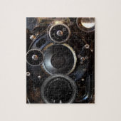 ヴィンテージカメラアンティーク撮影 ジグソーパズル (縦)