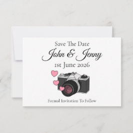 ヴィンテージカメラカメラカメラウェディング日付を保存