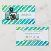 ヴィンテージカメラカメラマン名刺 名刺 (正面/裏面)