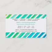 ヴィンテージカメラカメラマン名刺 名刺 (裏面)