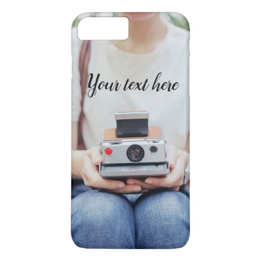 ヴィンテージカメラガール Case-Mate iPhoneケース (裏面)