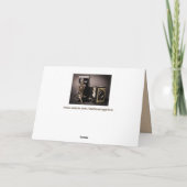 ヴィンテージカメラグリーティングカード カード (裏面)