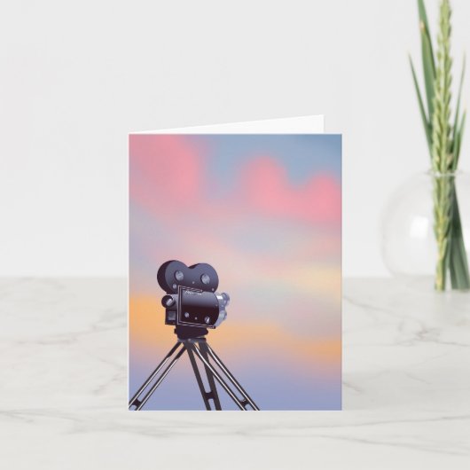 ヴィンテージカメラサンセット シーズンカード (正面)