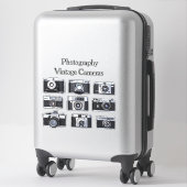ヴィンテージカメラセット シール (スーツケース)