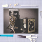 ヴィンテージカメラティッシュペーパー 薄葉紙 (クラフト)