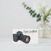 ヴィンテージカメラビデオ撮影名刺 名刺 (スタンド正面)