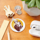 ヴィンテージカメラマンキーチェーン キーホルダー