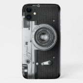 ヴィンテージカメラレトロスタイル携帯電話 Case-Mate iPhoneケース (裏面)