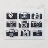 ヴィンテージカメラレトロ旧クラシック型 ポストカード (正面)