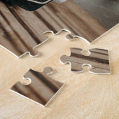 ヴィンテージカメラロリーフレックスレトロアンティーク写真 ジグソーパズル (側面)