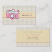 ヴィンテージカメラ写真家名刺 名刺 (正面/裏面)