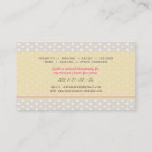 ヴィンテージカメラ写真家名刺 名刺 (裏面)