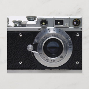 ヴィンテージカメラ収集ロシアの01 Lのコピー ポストカード